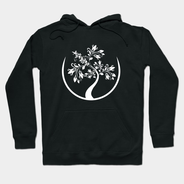 Abstract Tree Hoodie by valsymot